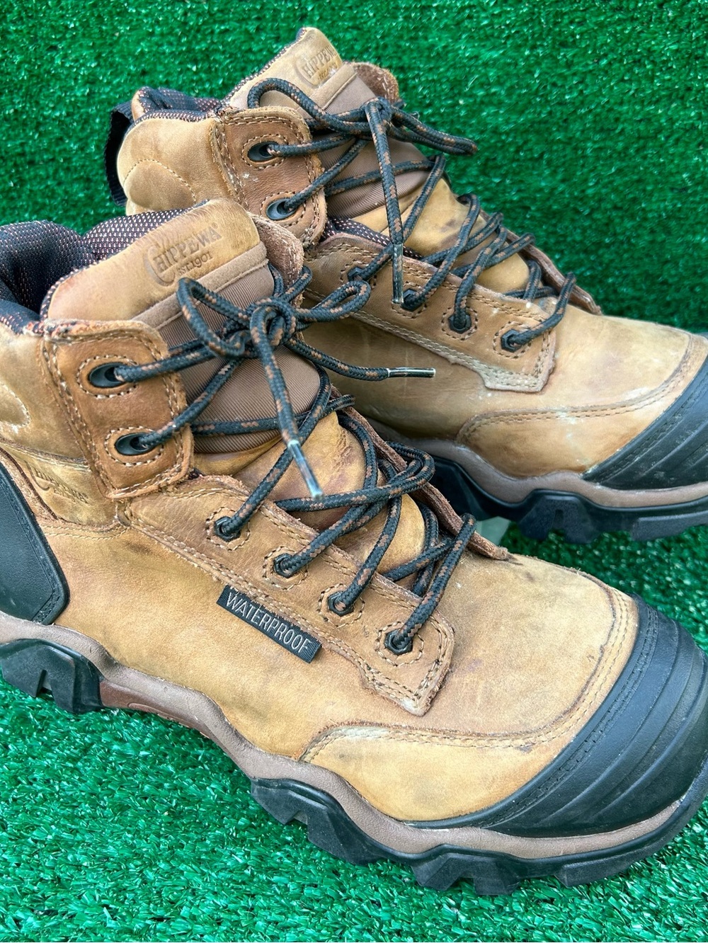 Chippewa Cross Terrain 6" Work Boots L50003 Waterproof Composite Toe EH Womens 9